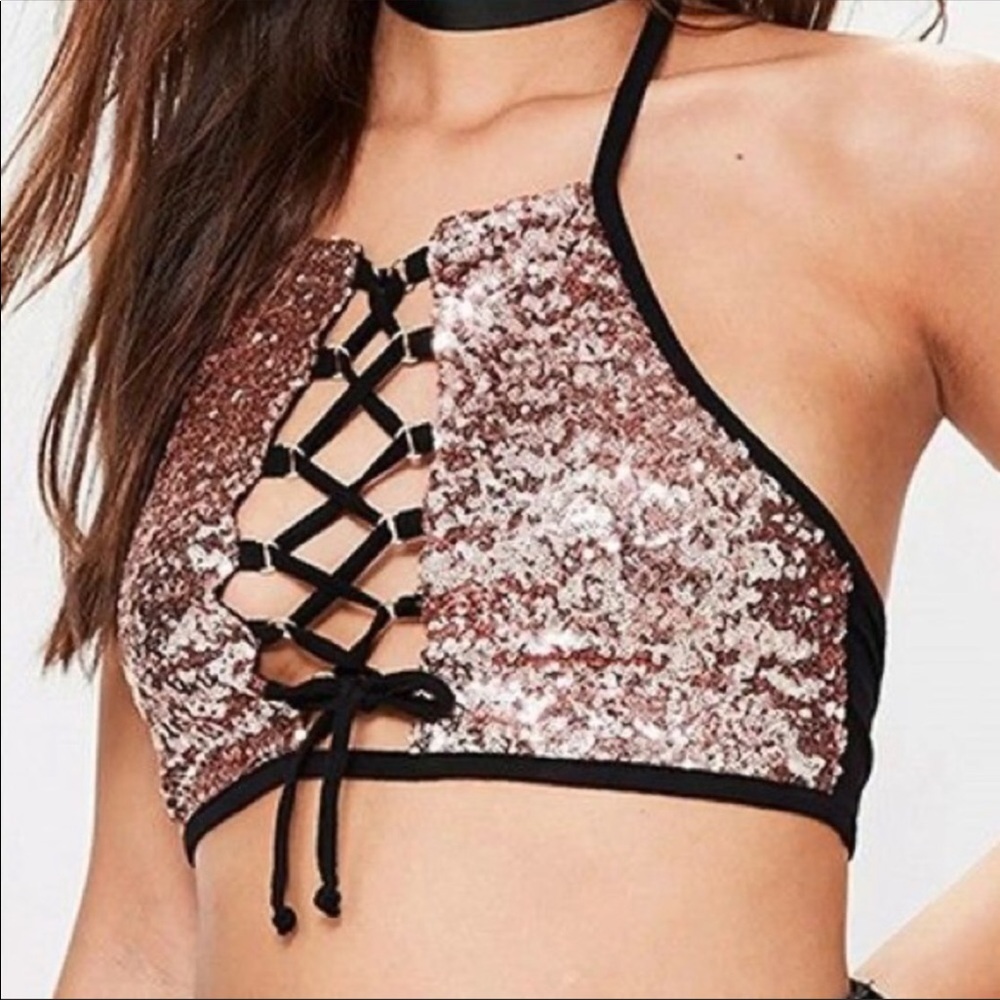 Sequin top